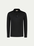 AUR1 Longsleeve Polo Black