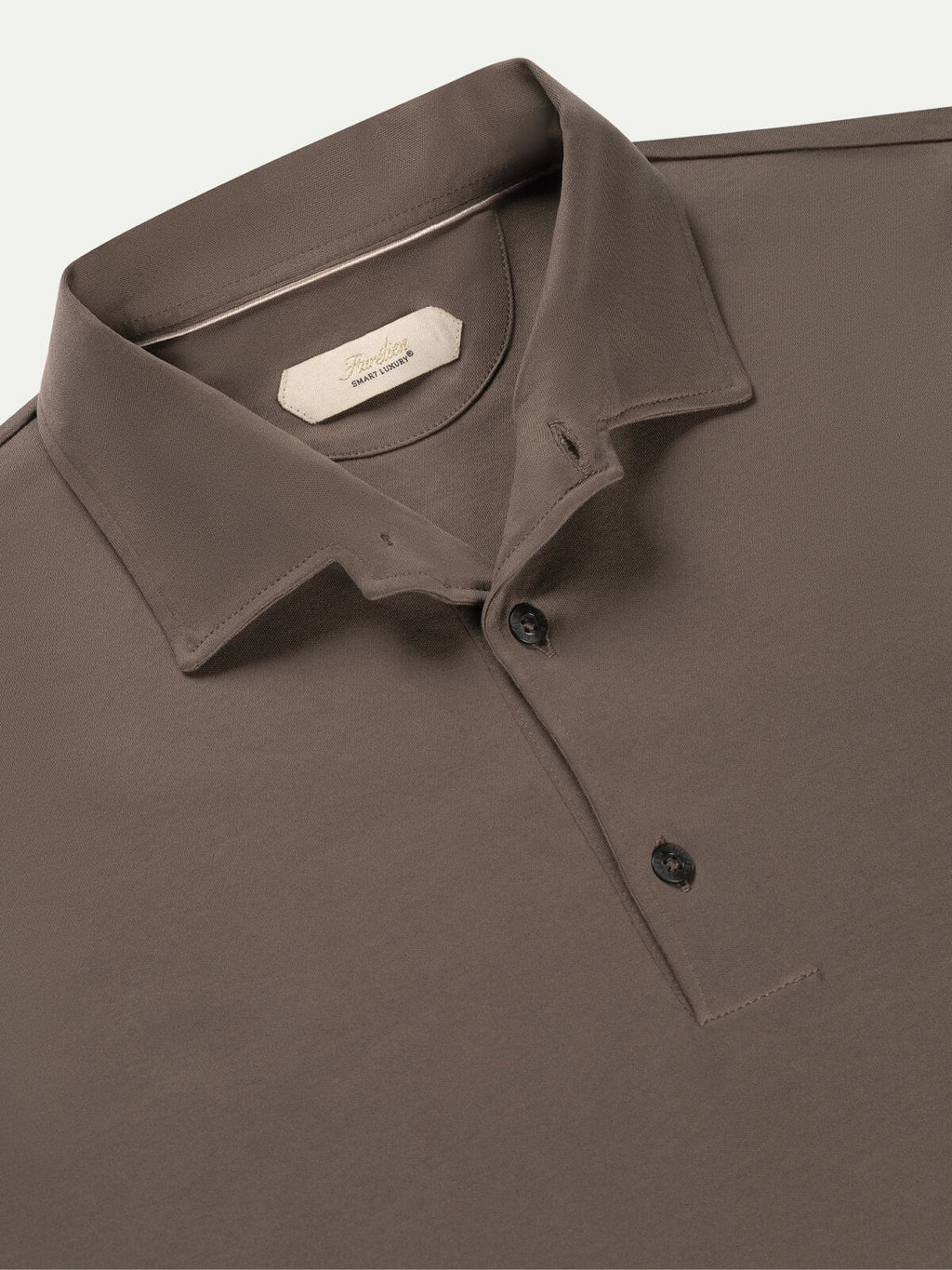 AUR1 Longsleeve Polo Ash Grey