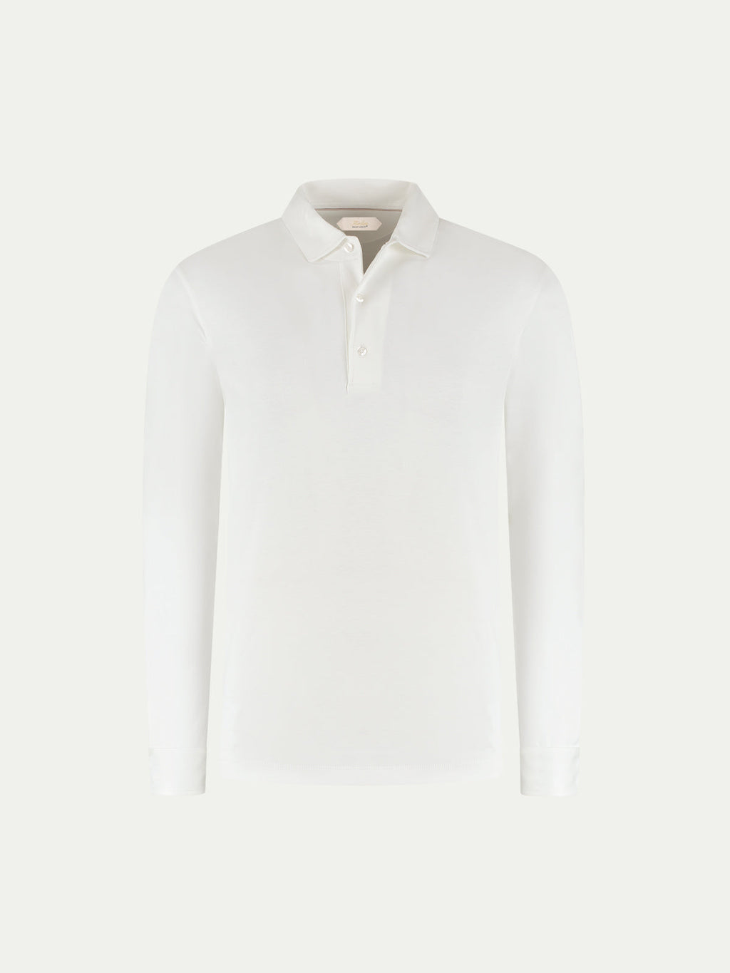 AUR1 Longsleeve Polo White